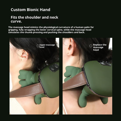 Deep-Tissue Neck & Shoulder Massager — Premium Heat Therapy & Full-Body Relaxation